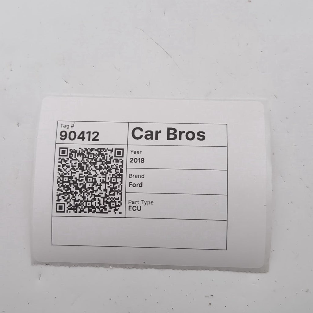 2017 2018 2019 Ford Escape Engine Computer Control Module HJ5A-12A650-MA