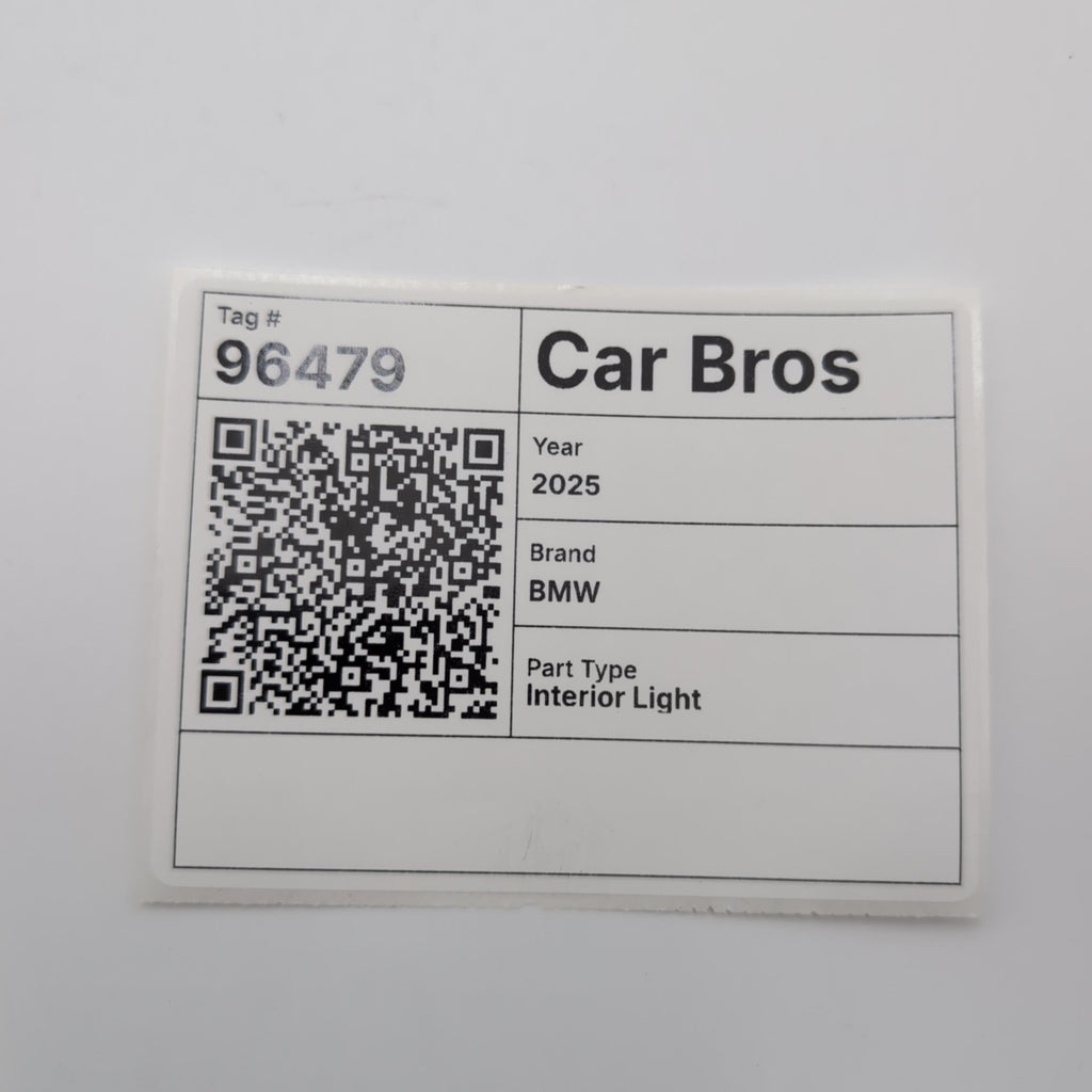 2023 2024 2025 BMW X1 X2 U11 U10 Roof Right Interior Reading Light Lamp 5A9DCA9