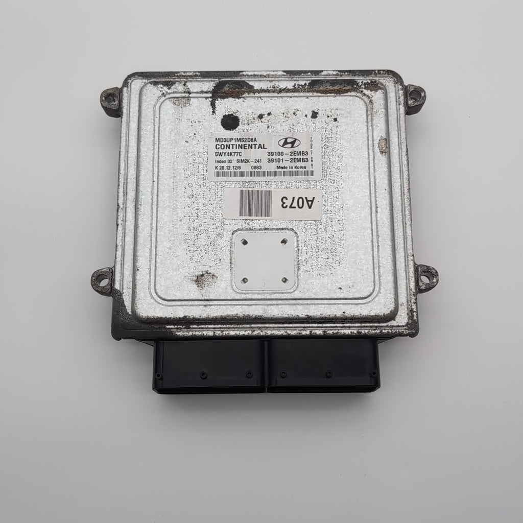 2011 2012 2013 Hyundai Elantra 1.8L Engine Computer Control Module 39100-2EMB3
