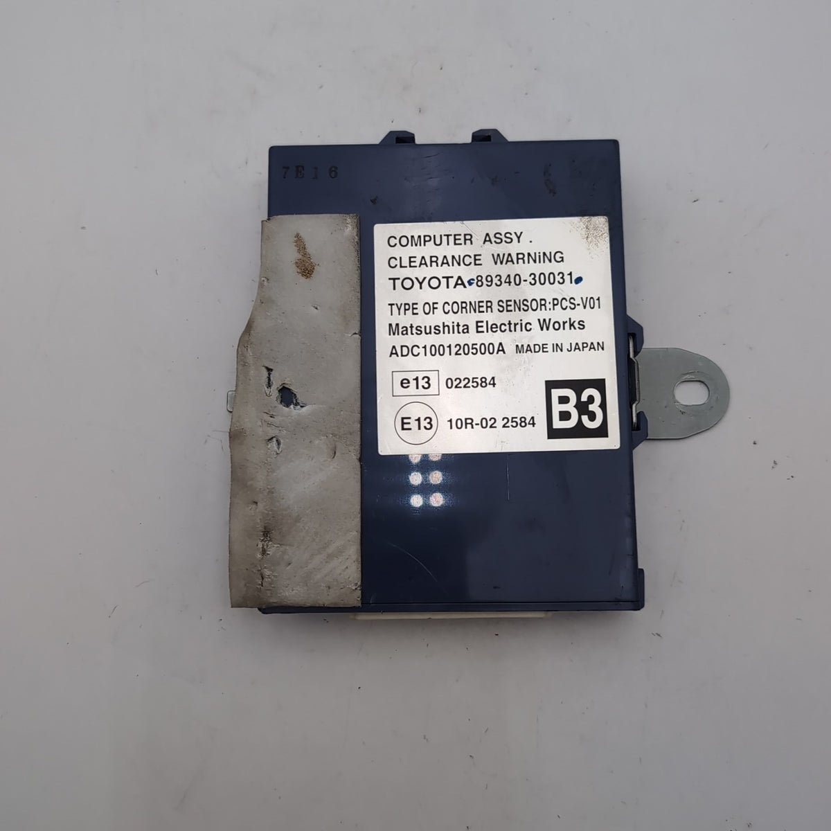 2007- 2011 Lexus GS350 Parking Sensor Clearance Warning Module 89340-30031