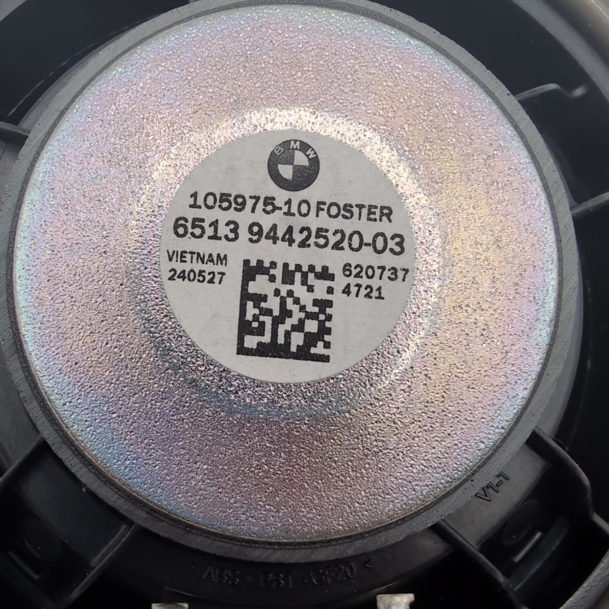2022 2023 2024 2025 BMW X1 X2 ALEV1 Front Rear Door Midrange Speaker 9442520
