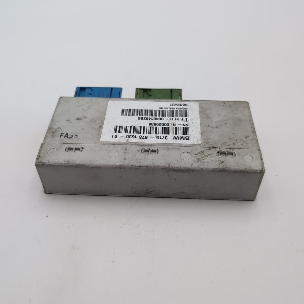 2007- 2013 BMW X5 Rear Suspension Control Module VDC VDP OEM 6781630