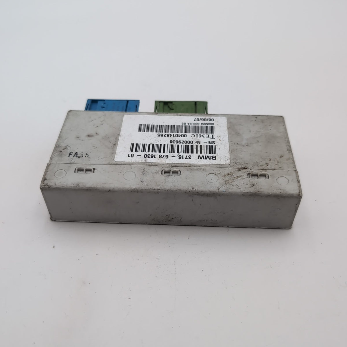 2007- 2013 BMW X5 Rear Suspension Control Module VDC VDP OEM 6781630
