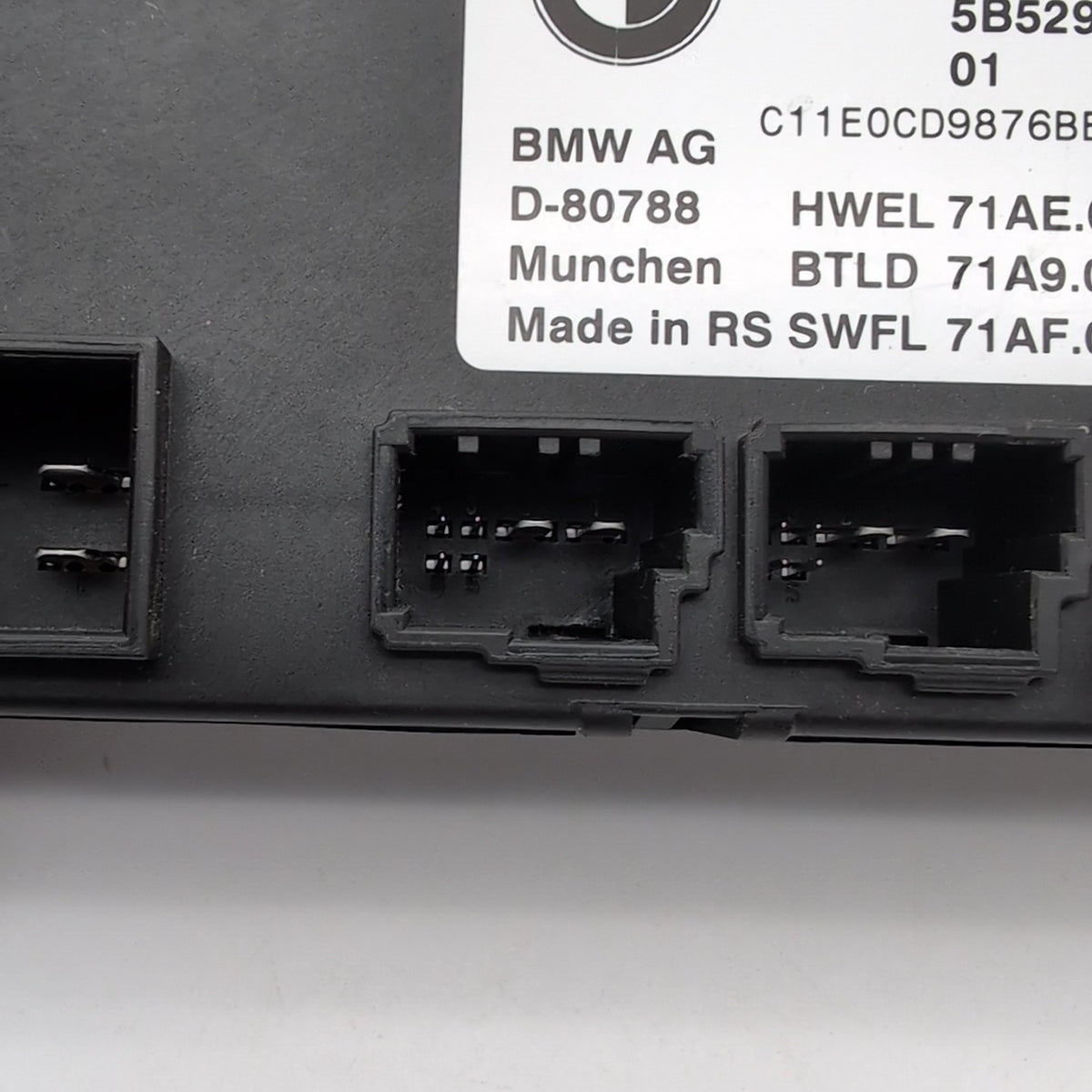 2024 - 2026 BMW G60 XM X6 X3 X1 X2 Trunk Lid Deck Lid Control Module 5B529E5