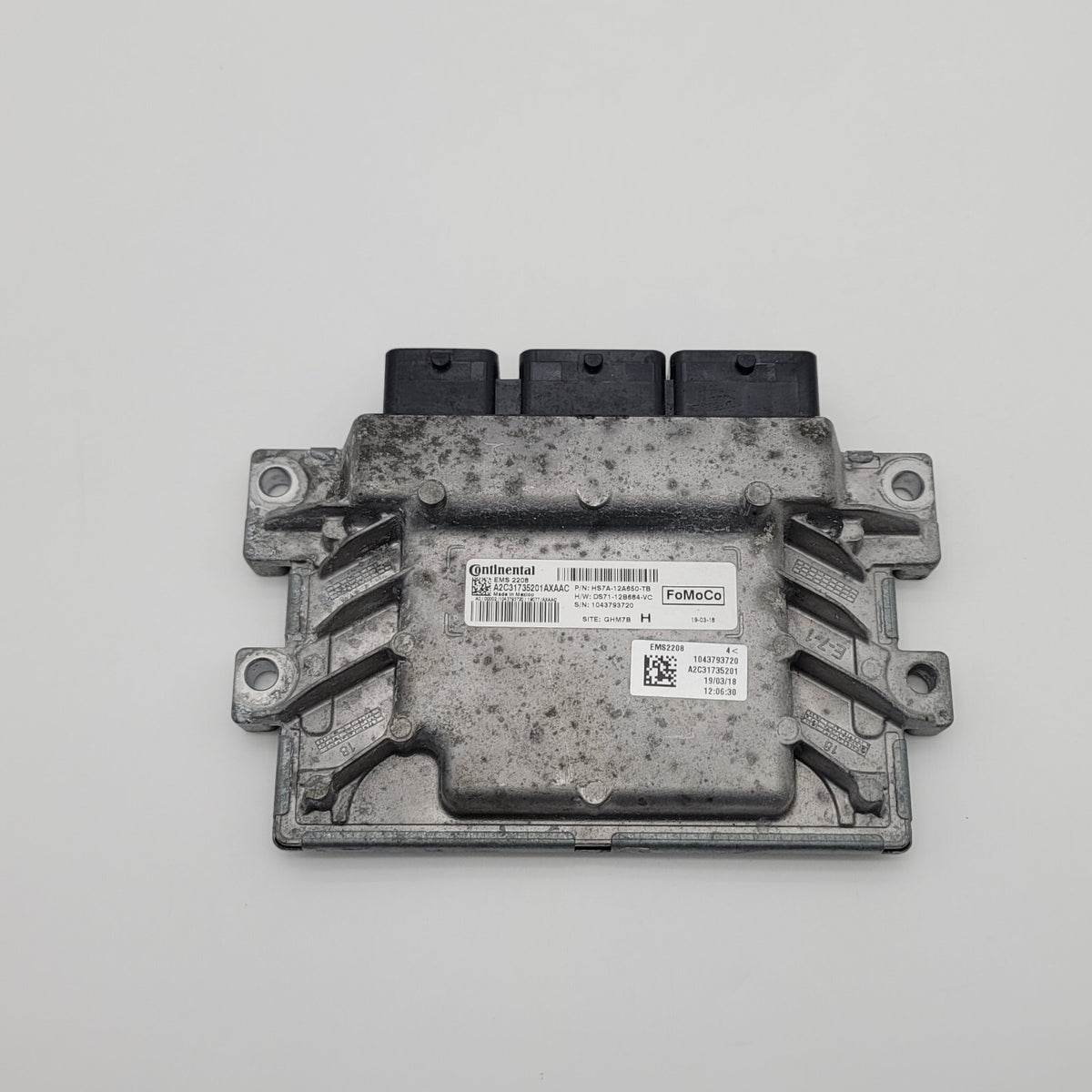2017 - 2020 Ford Fusion Engine Computer Control Module ECU HS7A-12A650-TB