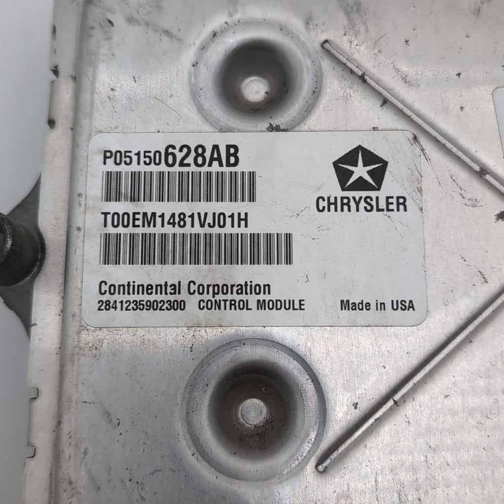 2011 Chrysler 200 3.6L Engine Computer Control Module ECU 05150628AB
