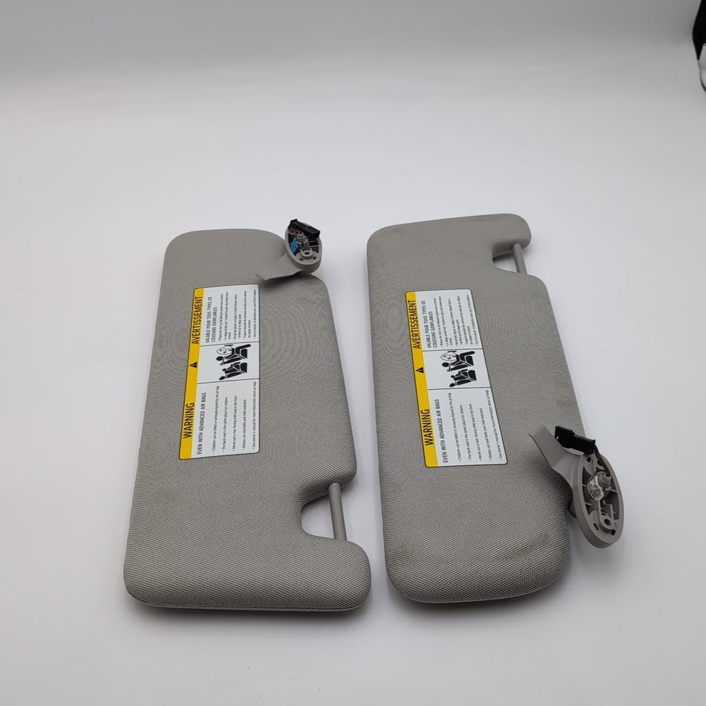 2014- 2021 BMW i3 i3s I01 Left Right Sun Visor Pair Set OEM 7305471 7305472