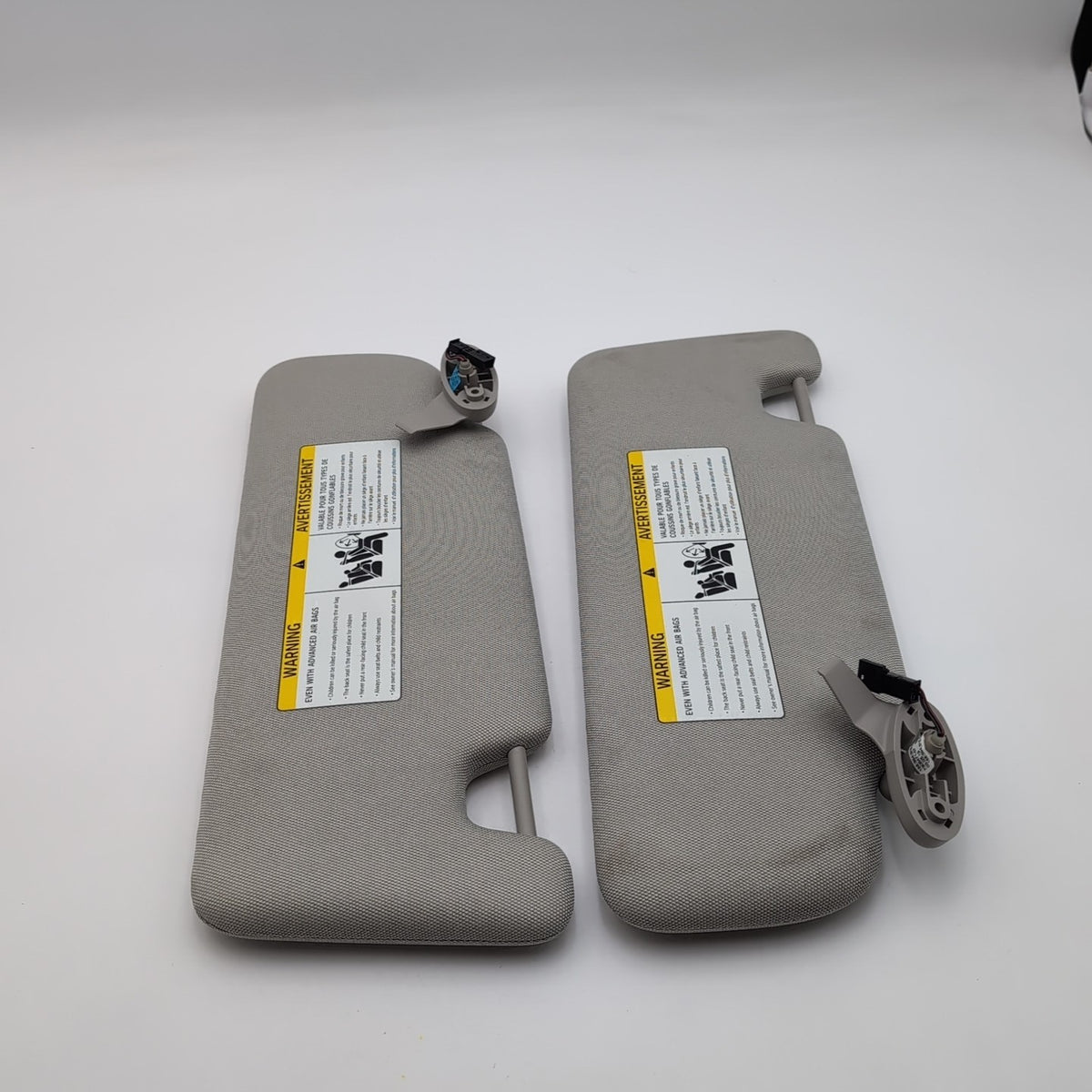 2014- 2021 BMW i3 i3s I01 Left Right Sun Visor Pair Set OEM 7305471 7305472
