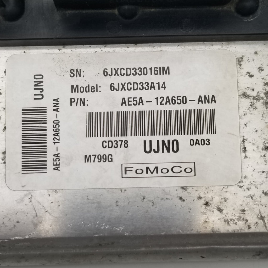 2010 LINCOLN MKZ Engine Computer Control Module ECM ECU AE5A-12A650-ANA OEM