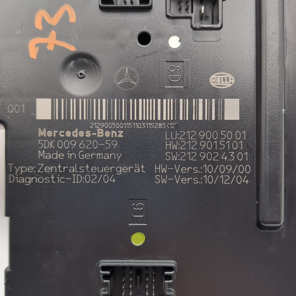 2010- 2018 Mercedes W218 CLS63 Rear SAM Module Relay A2129005001
