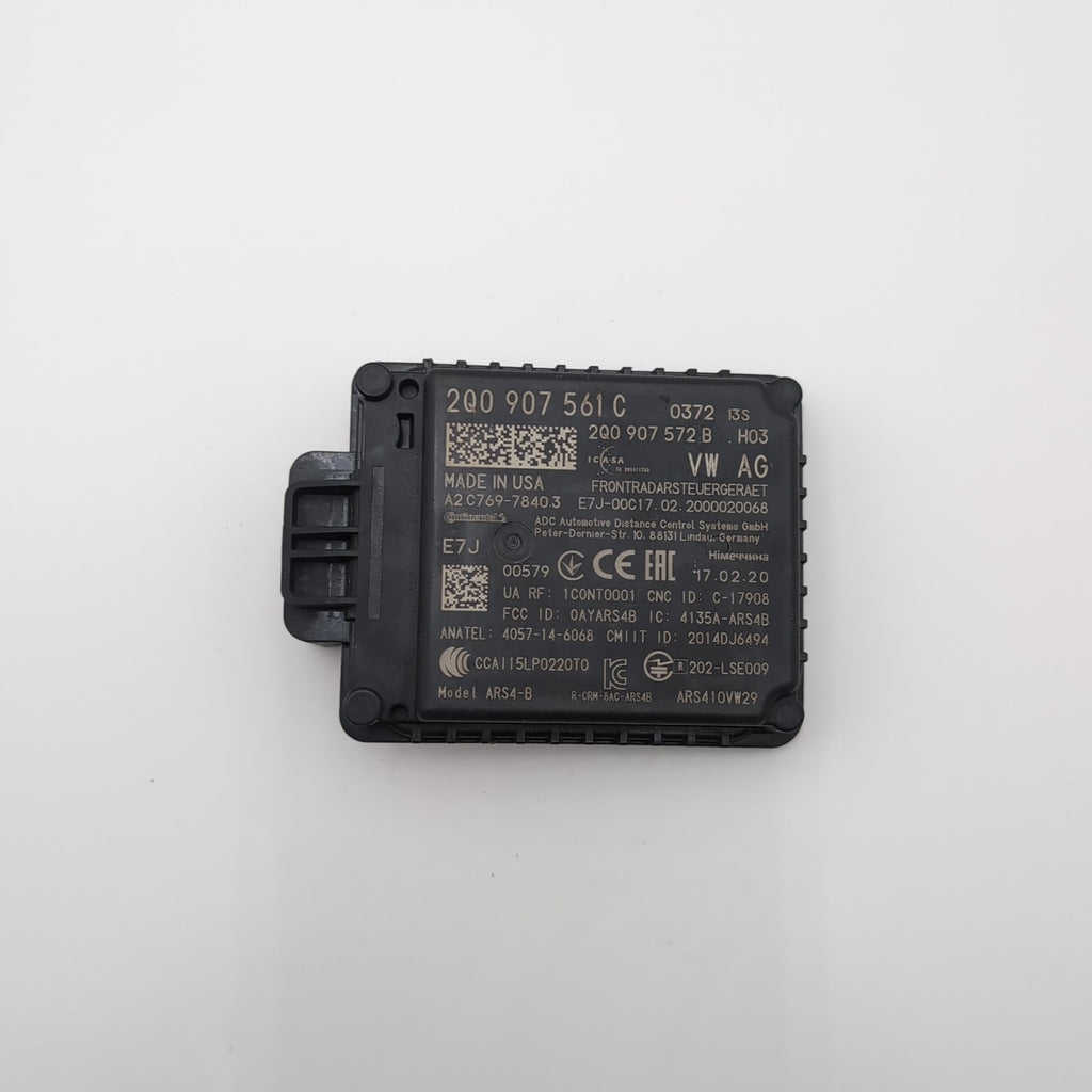 2019 2020 2021 Audi Q3 Cruise Distance Radar Sensor OEM 2Q0907561C