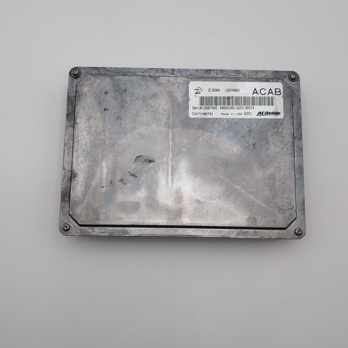 2017 Chevrolet Traverse Engine Computer Control Module ECM ECU E39A 12670801
