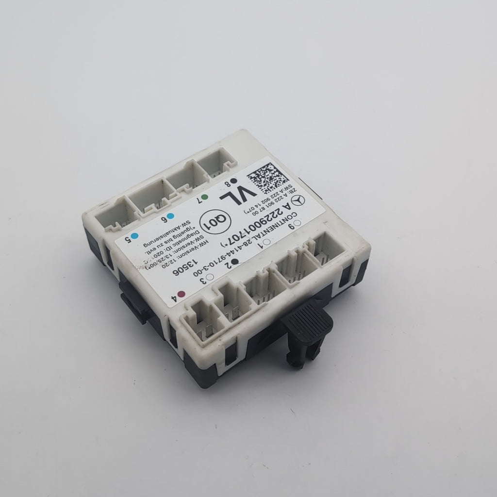 2014 Mercedes W222 S550 Front Left Door Control Module OEM A2229001707