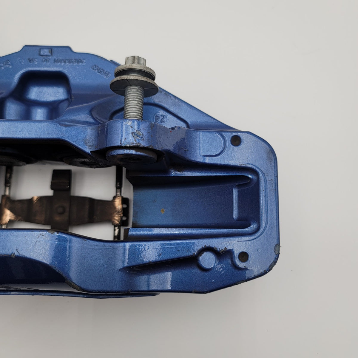 2023 2024 BMW X1 2.0L U11 M35I M-SPORT FRONT LEFT BREMBO BLUE BRAKE CALIPER