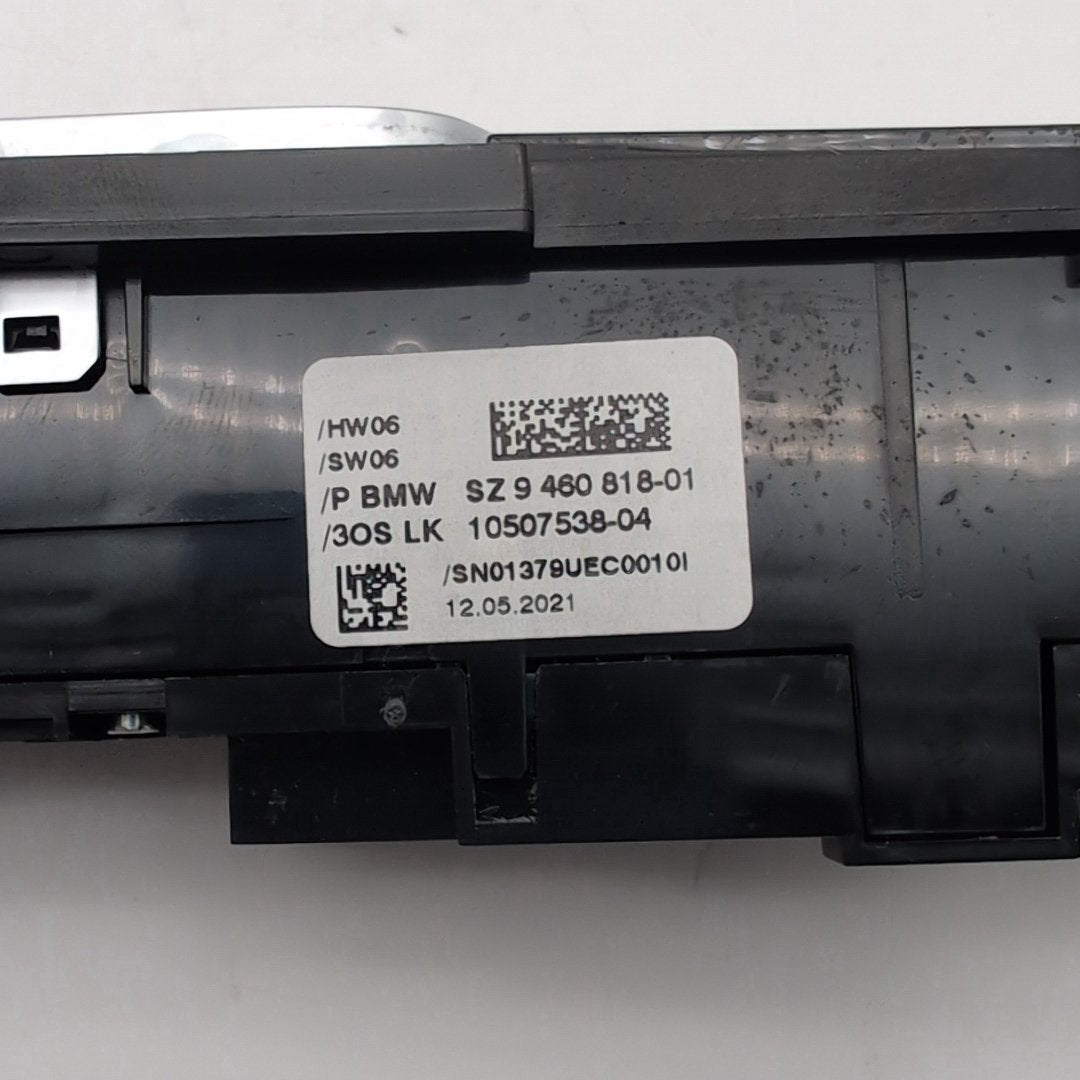 2019 - 2023 BMW 530i 540i M550i G30 Center Console Sport Comfort Traction Switch