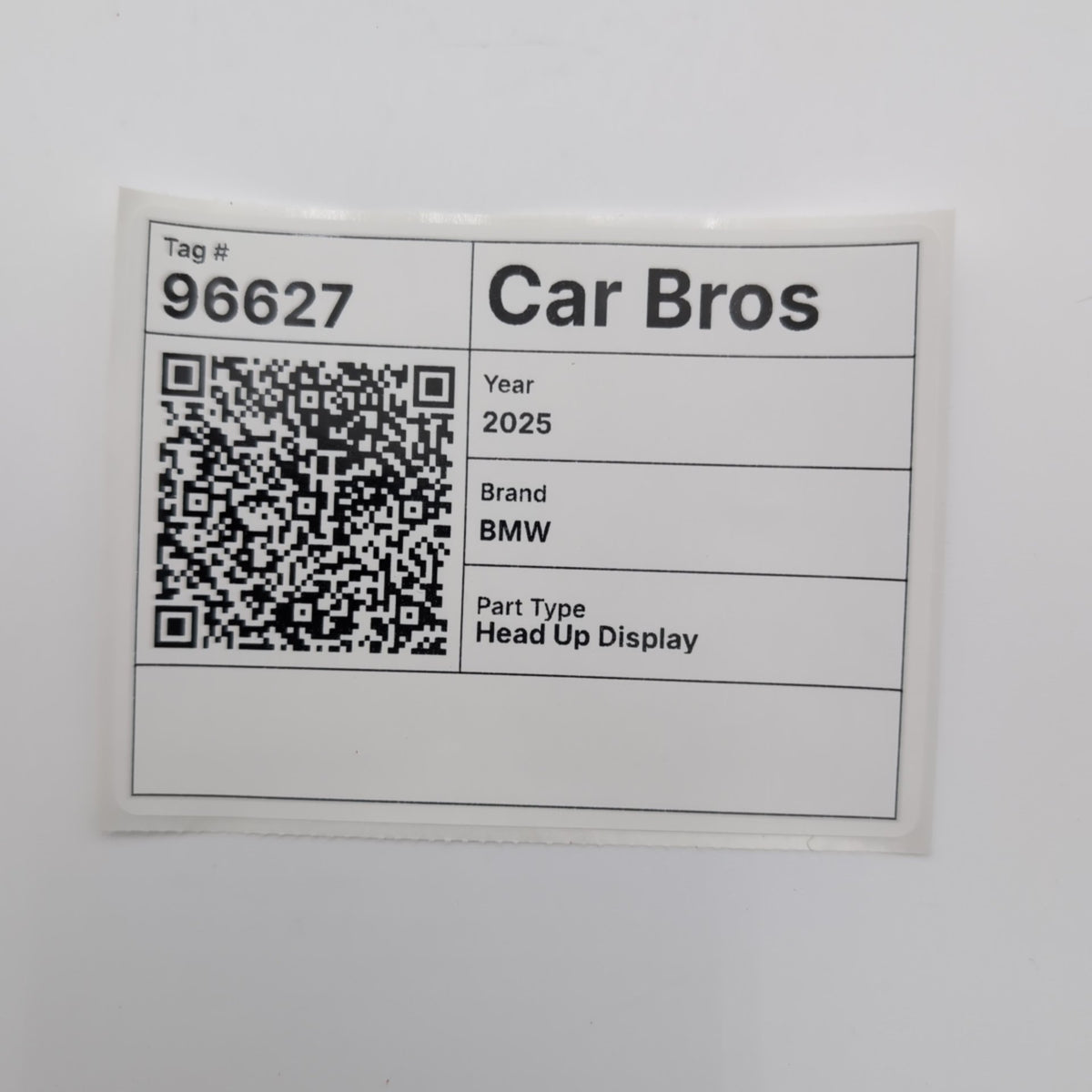 2024 2025 BMW X2 U10 HUD Head Up Display Projector Unit 5A8F563