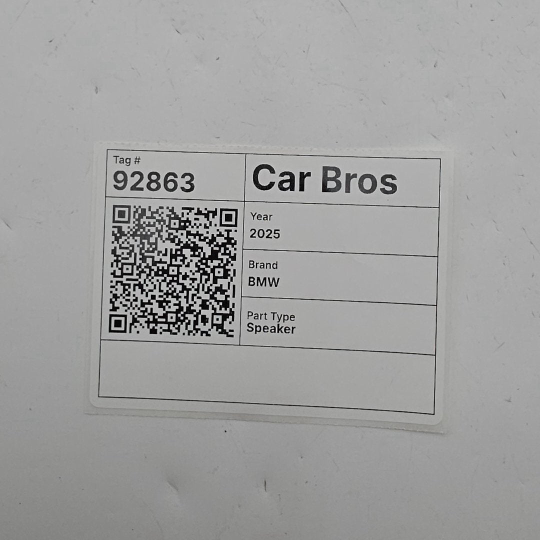 2019 - 2025 BMW G20 G22 G26 G30 M3 X3 X4 X5 X6 Midrange Door Speaker Harman