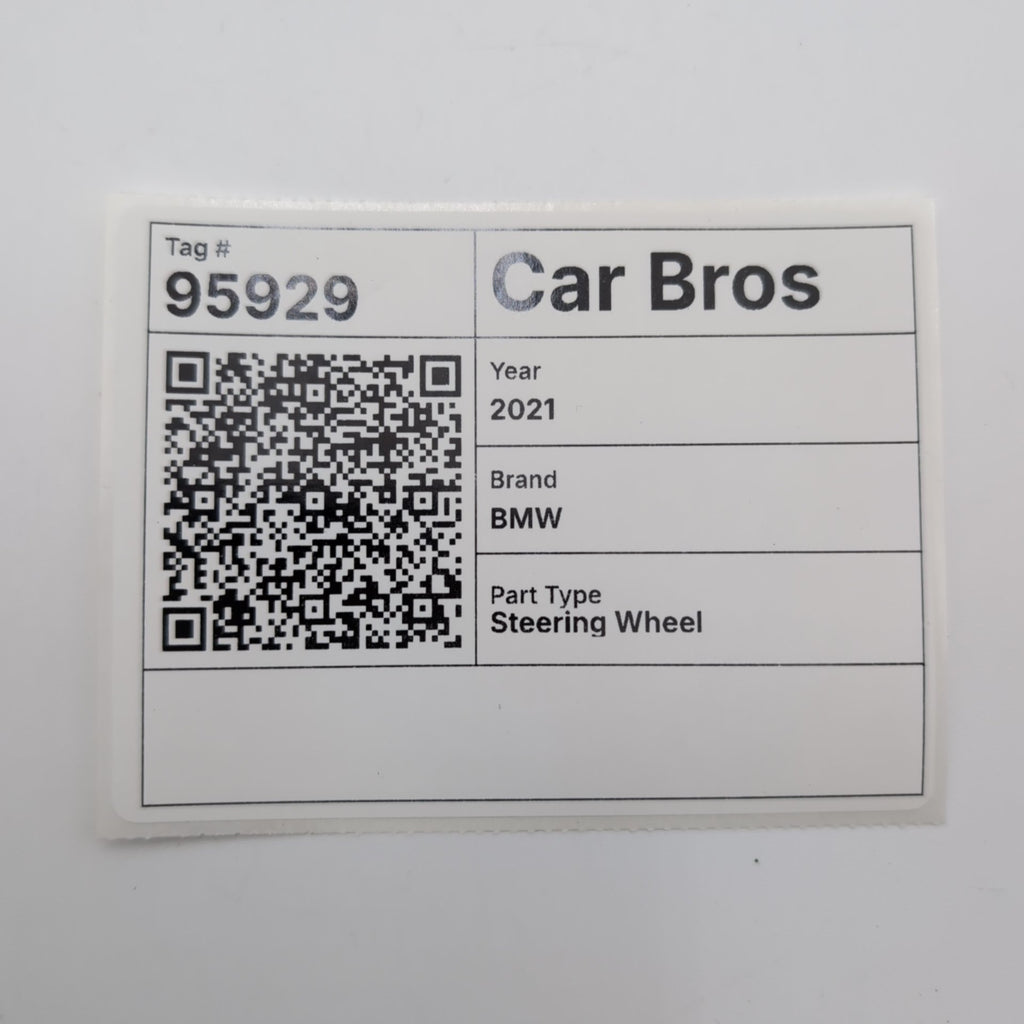 2014 - 2021 BMW i3 i3s I01 Steering Wheel Leather Lodge Design Gray 6870165