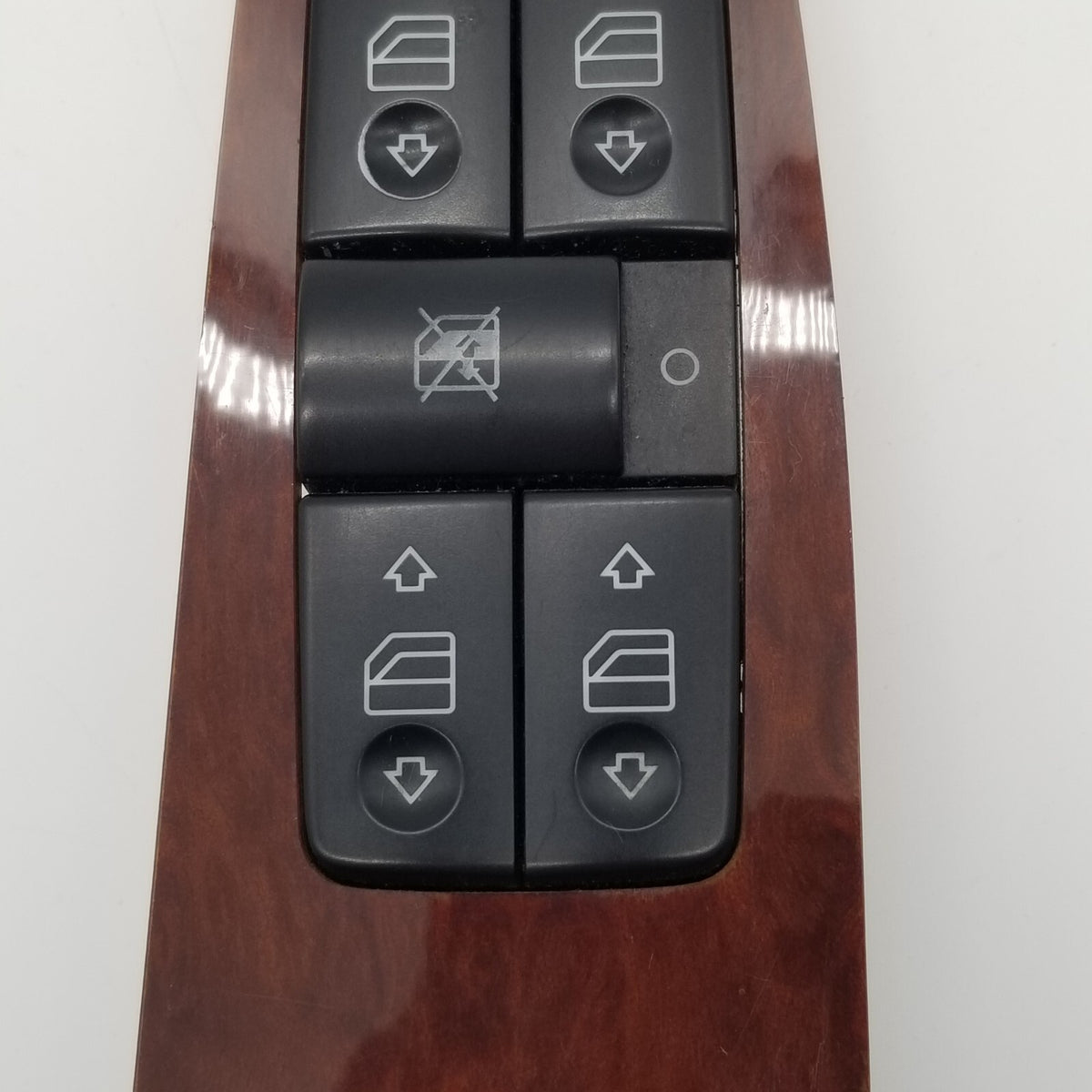 2003- 2006 Mercedes W220 S430 S55 AMG Driver Master Window Switch Trim Wood OEM