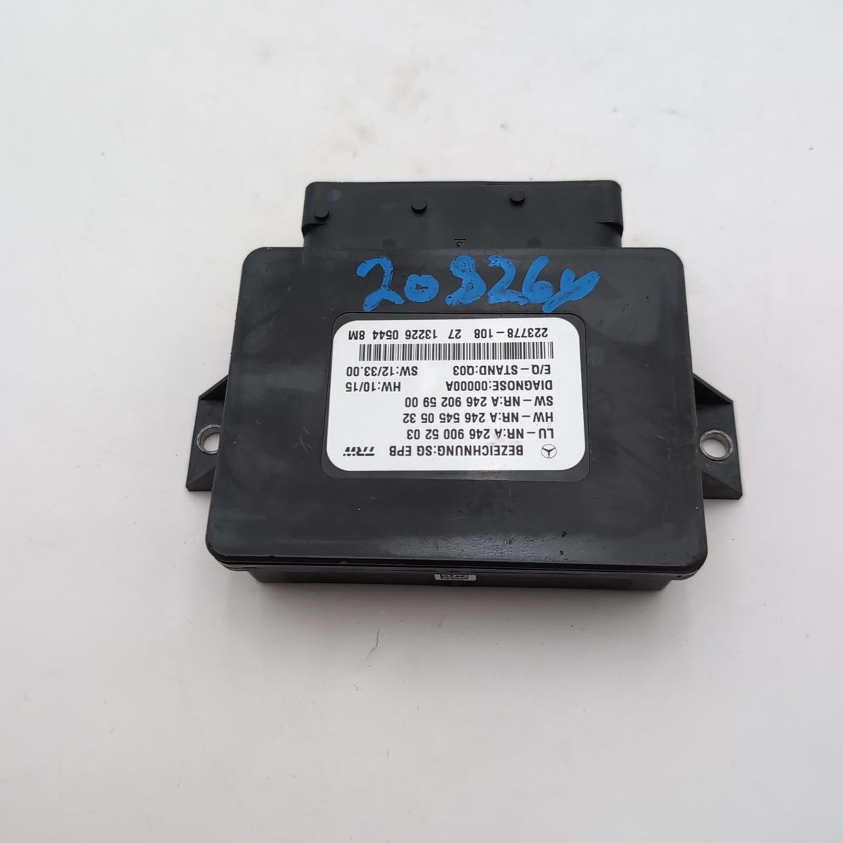 2013 2014 2015 2016 Mercedes CLA250 Parking Brake Control Module A2469005203