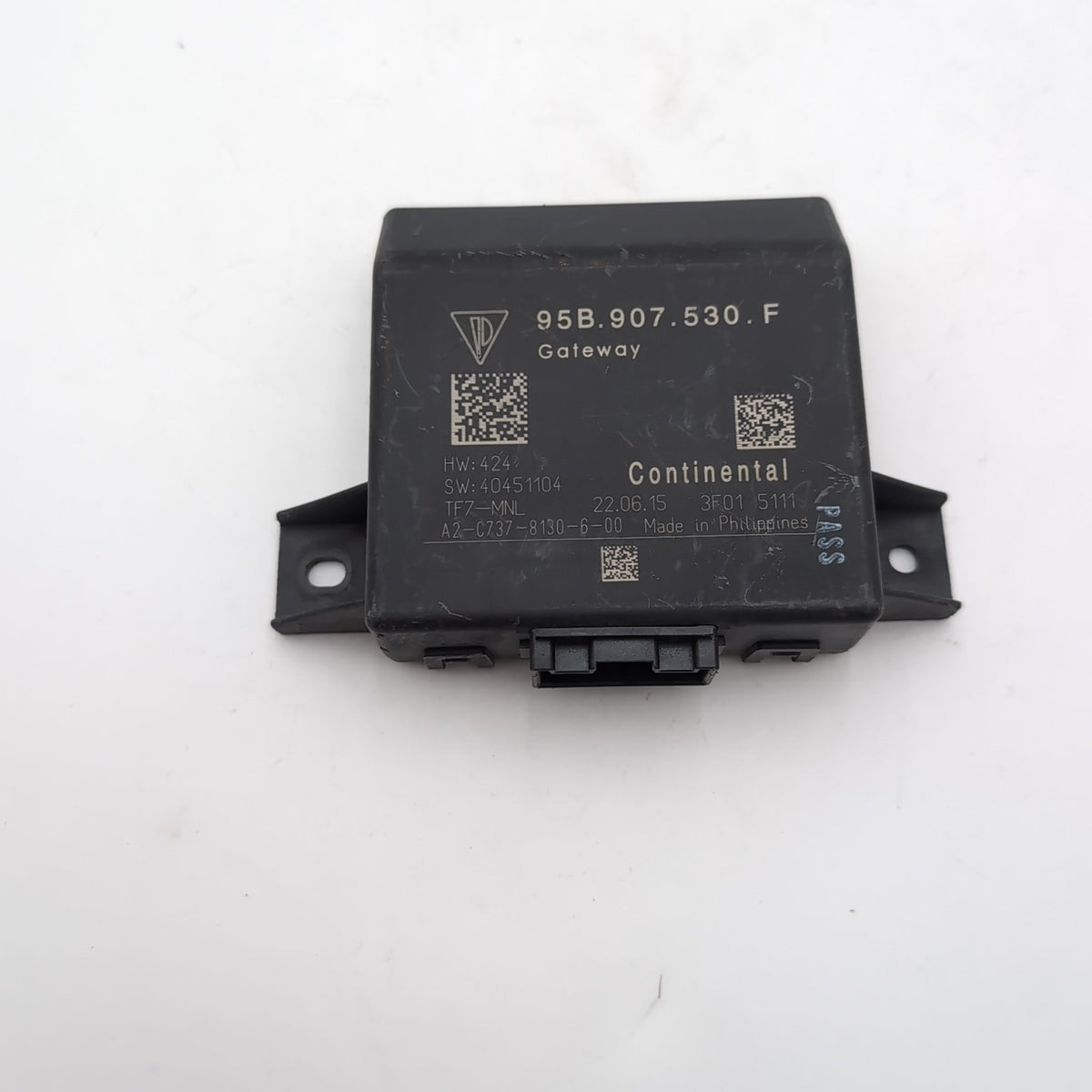 2016 2017 Porsche Macan Gateway Control Module OEM 95B907530F