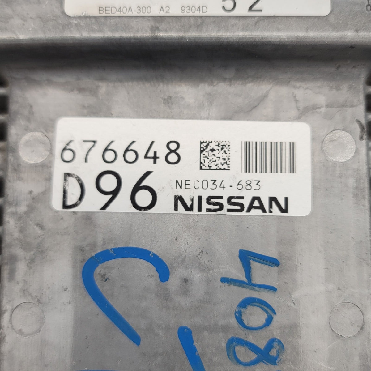 2018 2019 Nissan Pathfinder Engine Computer Control Module ECM OEM BED40A-300 A2