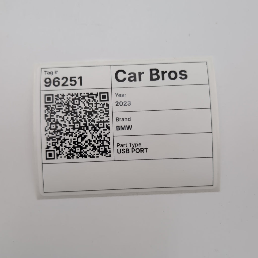 2019 - 2024 BMW 3 4 5 X3 X4 X5 X6 X7 Single Socket USB Port Charing Socket