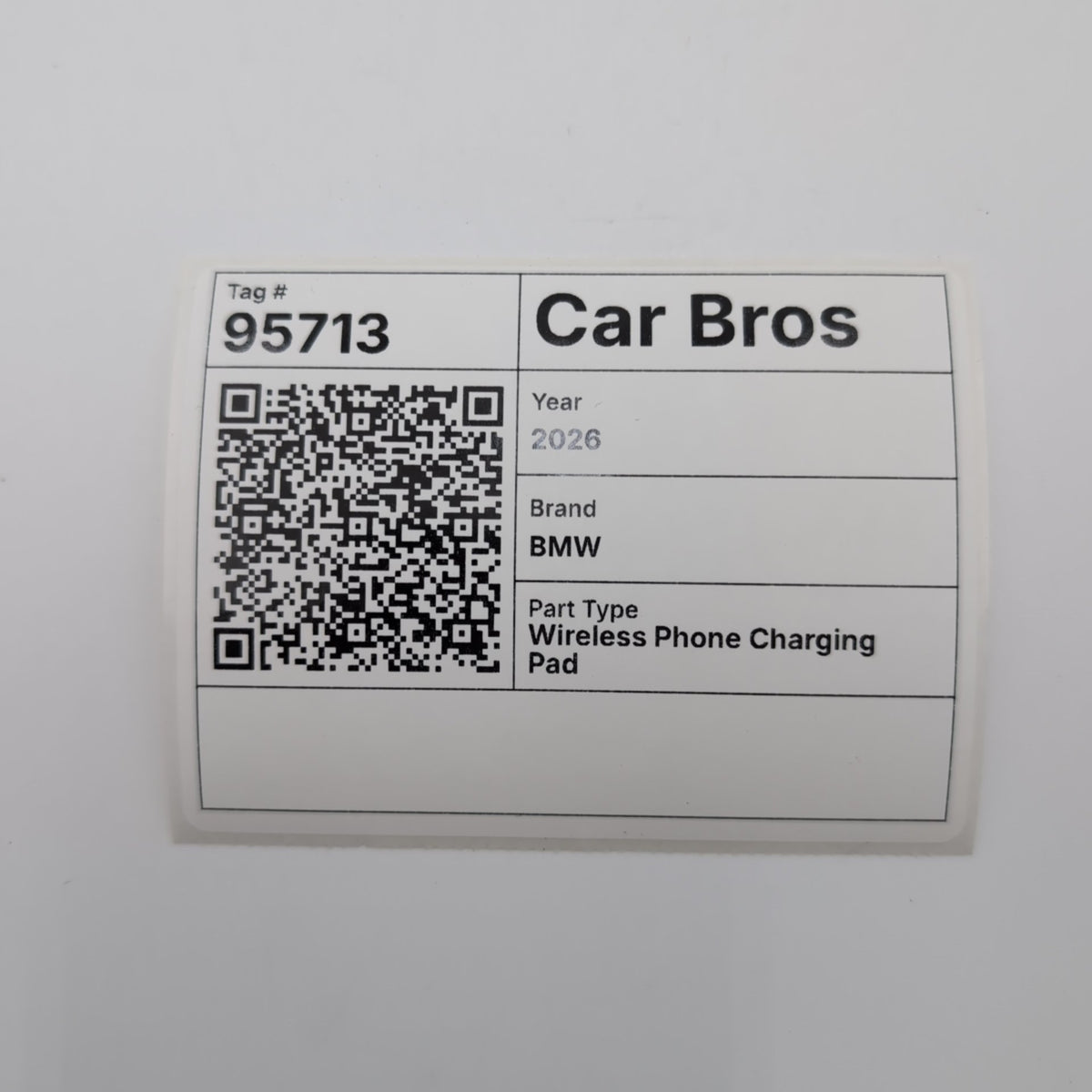 2021 - 2026 BMW 330i M340i G20 X3 X4 X5 X6 X7 Wireless Charging Pad Tray 5B5FF97