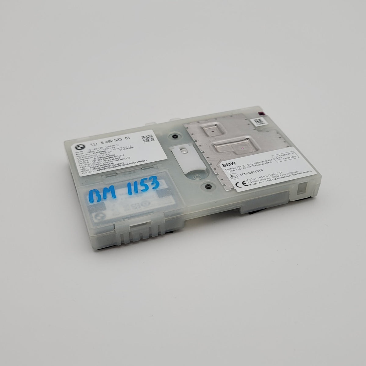 2023 2024 BMW X1 U11 BLUETOOTH TELECOMMUNICATION MODULE 1D 5A92533