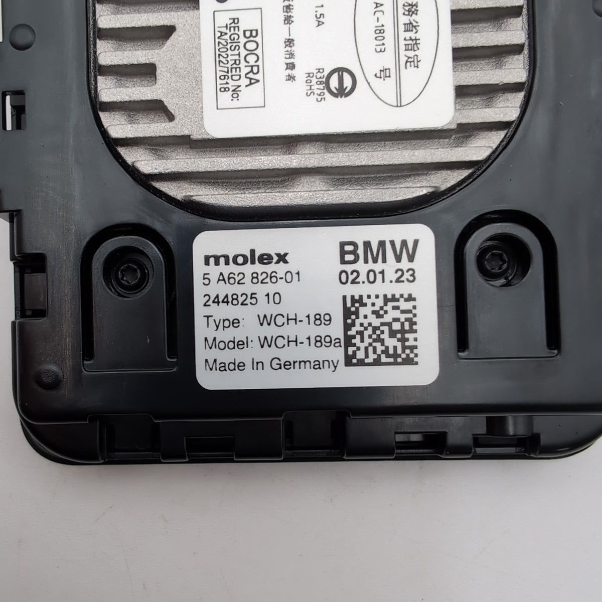 2019 - 2023 BMW X5 X7 Wireless Phone Charging Pad Tray 5A1DB18