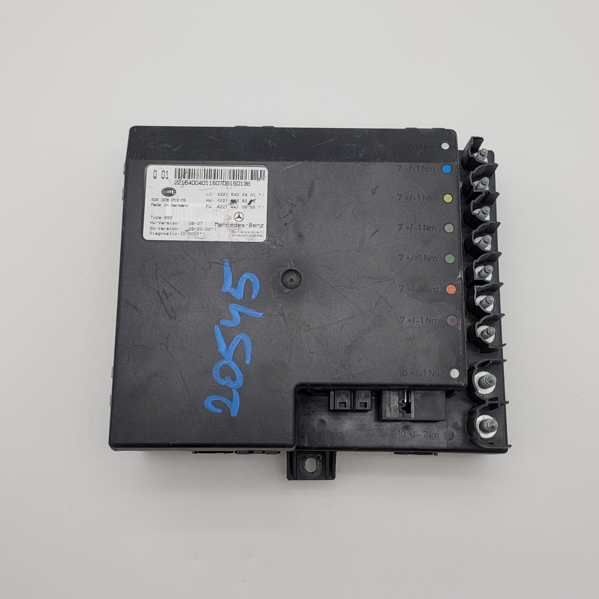 2007-2013 Mercedes W221 S550 CL550 Electric Power Supply Control Fuse Box Module