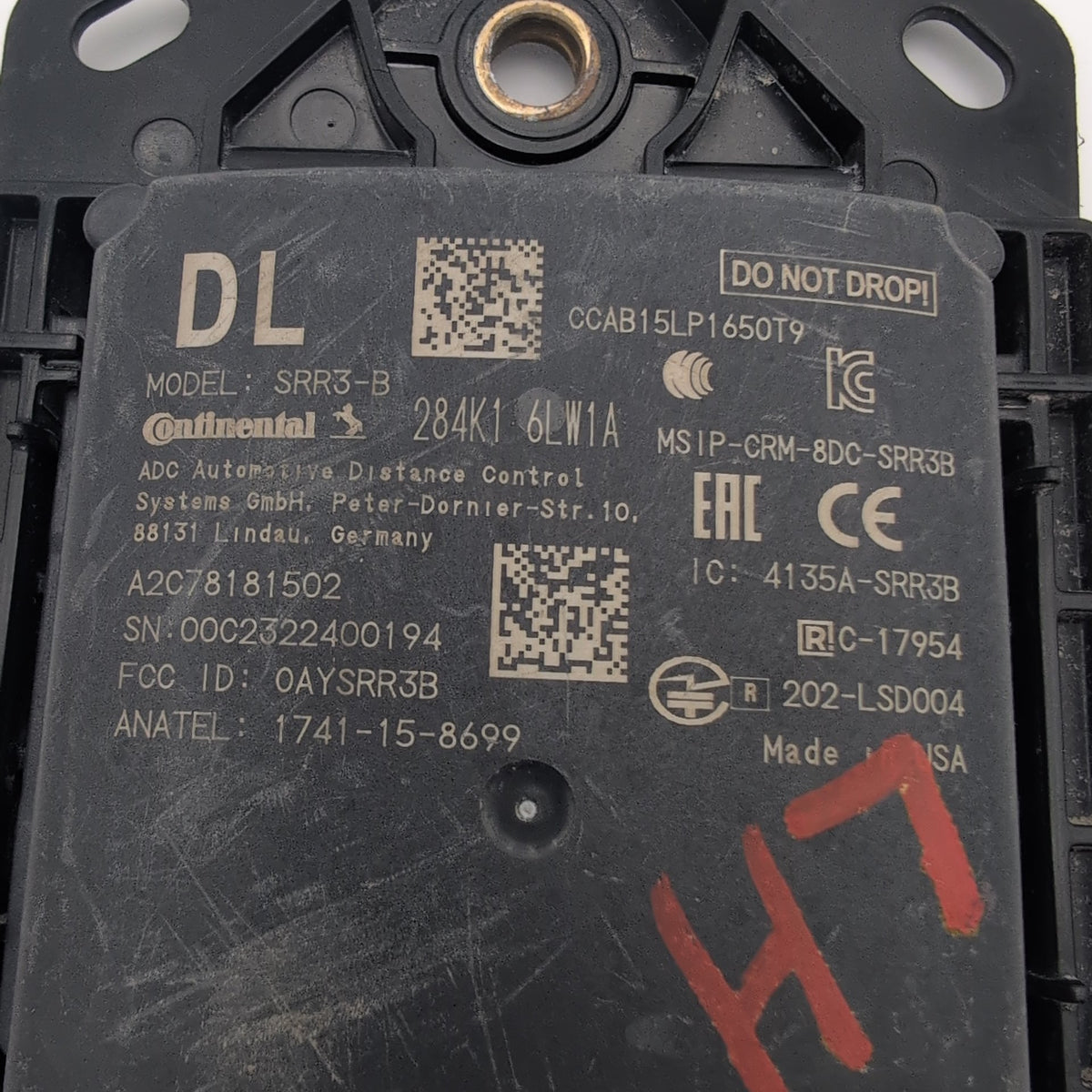 2020 - 2024 Nissan Sentra Rear Left Blind Spot Radar Sensor 284K16LW1A