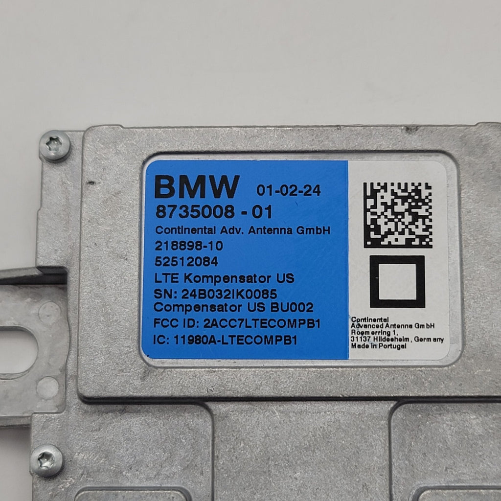 2019 - 2022 BMW 3 5 7 Series G20 G30 G12 X3 X4 X5 LTE Compensator Module 8735008