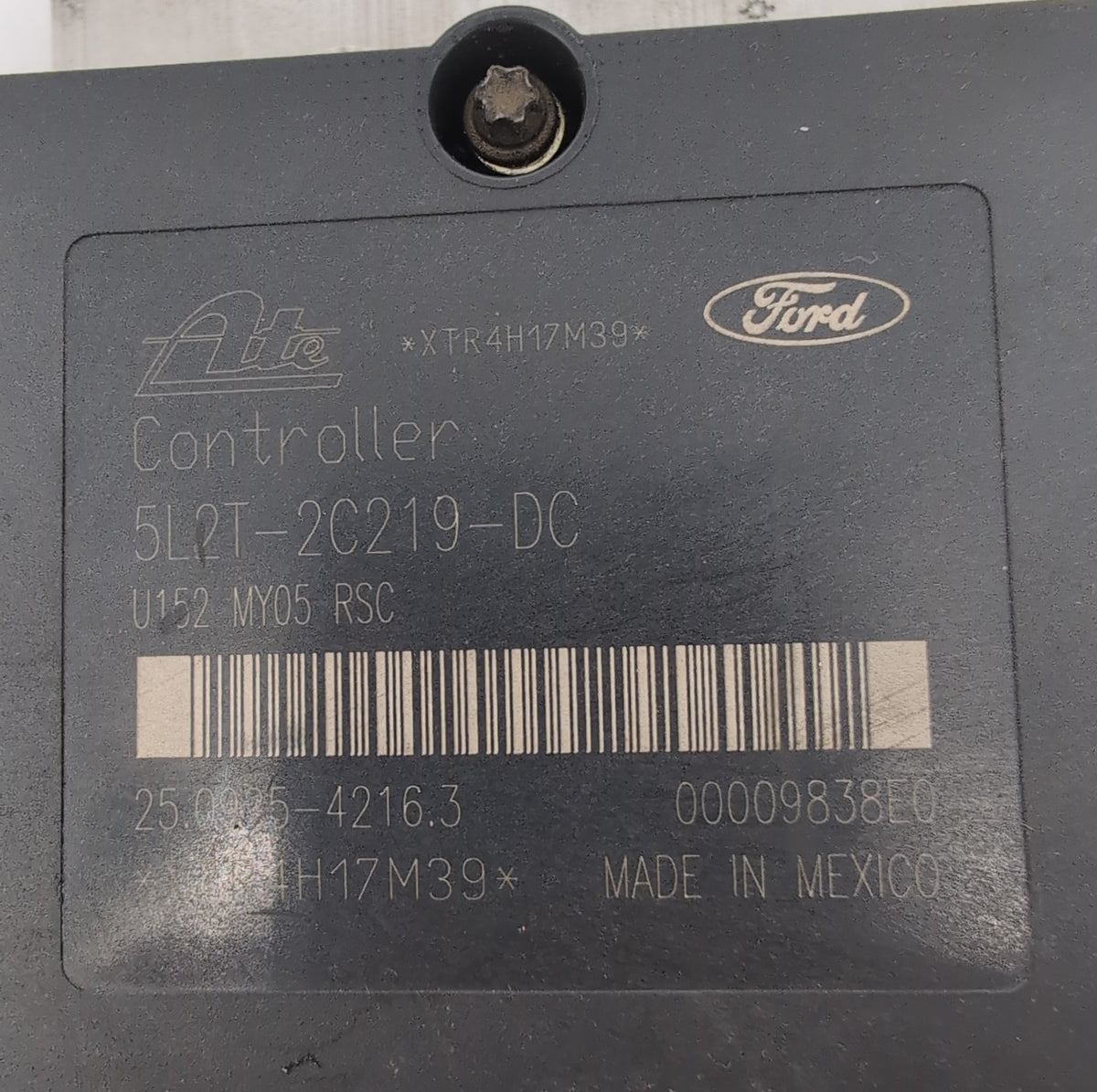 2005 Ford Explorer 4.0L ABS Antilock Brake Pump Control Unit 5L24-2C346-CB