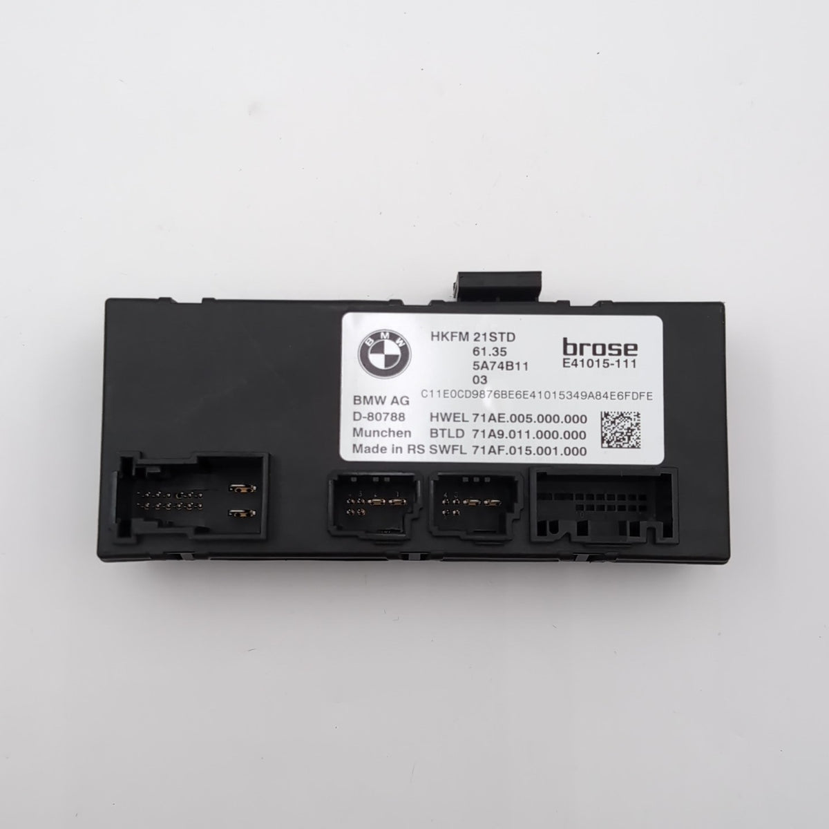 2023 2024 2025 BMW G60 XM X1 X2 X3 Trunk Lid Liftgate Control Module 5A74B11