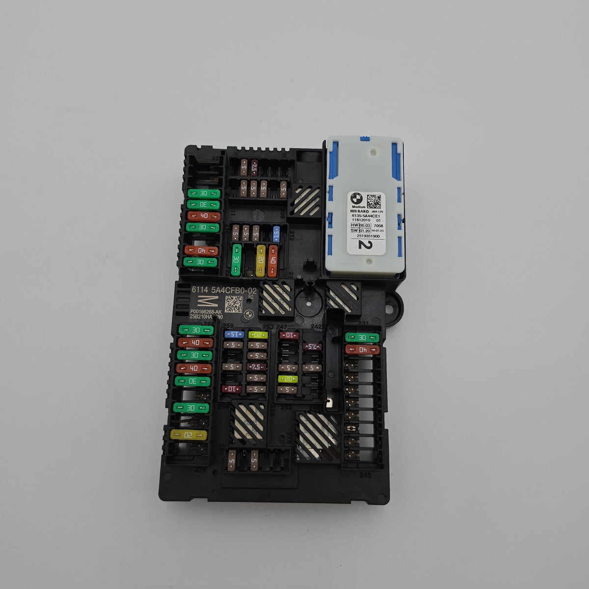 2022 - 2026 BMW 330i G20 G42 Rear Power Distribution Fuse Box 5A4CFB0