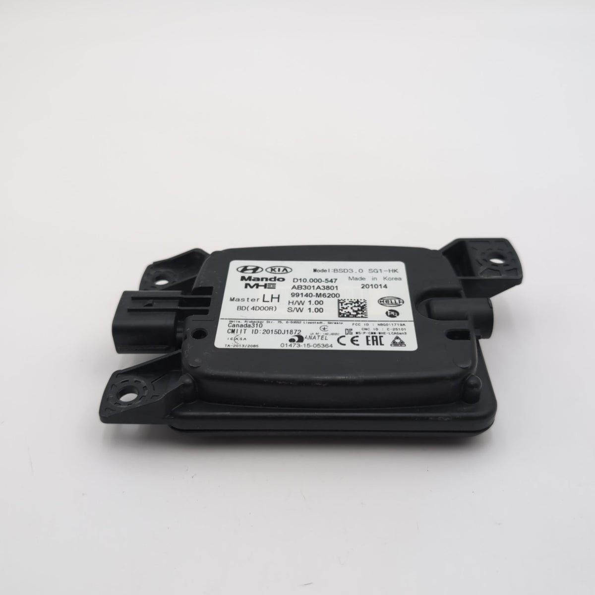 2019 2020 2021 Kia Forte LH Master Rear Left Blind Spot Radar Sensor 99140-M6200
