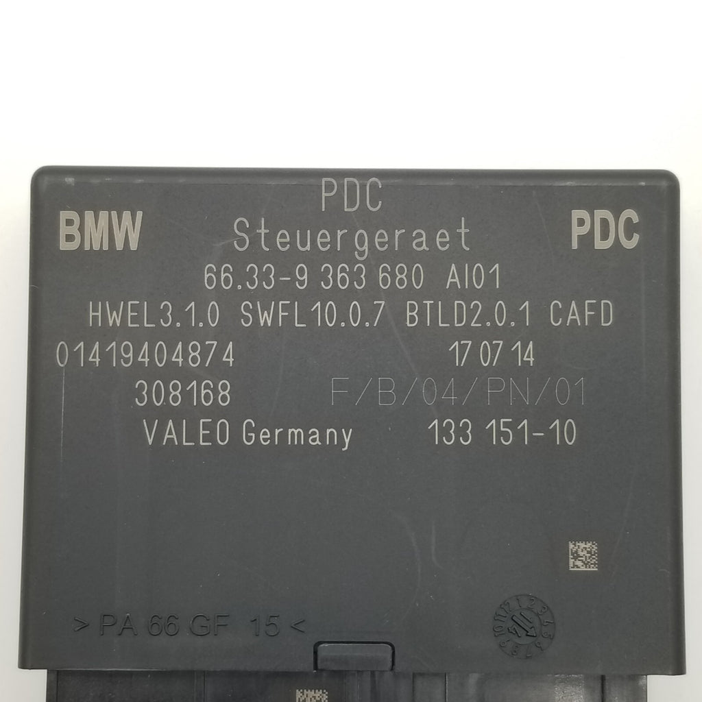 2014 2015 2016 2017 BMW F25 F15 F16 F85 F86 PDC PARKING DISTANCE CONTROL MODULE