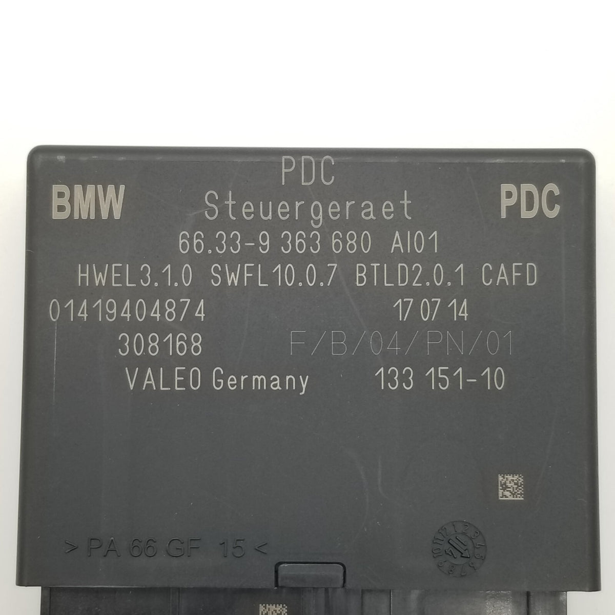 2014 2015 2016 2017 BMW F25 F15 F16 F85 F86 PDC PARKING DISTANCE CONTROL MODULE