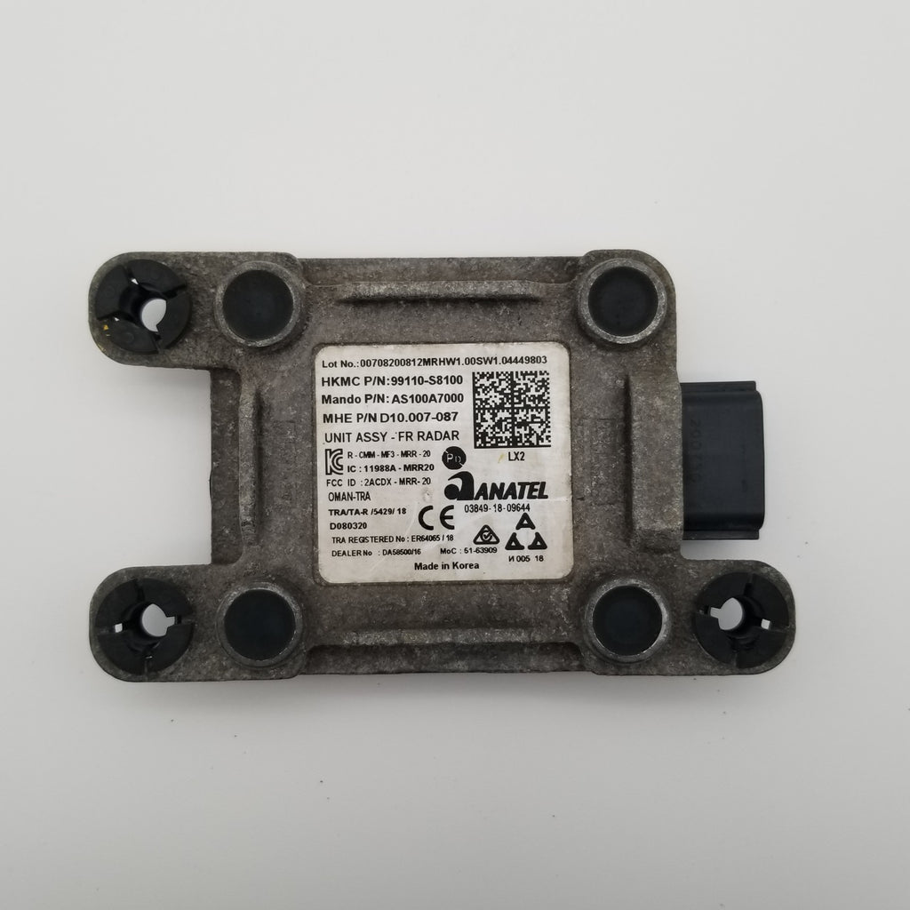 2020 2021 2022 Hyundai Palisade Front Cruise Distance Radar Sensor 99110-S8100