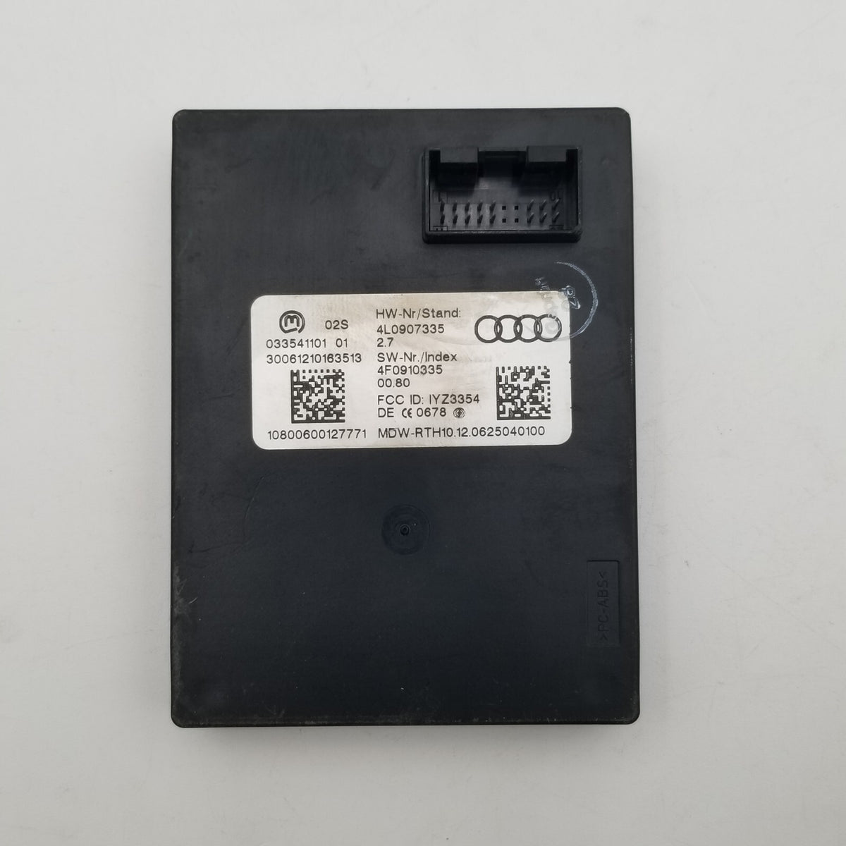 2007 2008 2009 Audi Q7 Keyless Entry Control Module OEM 4L0907335