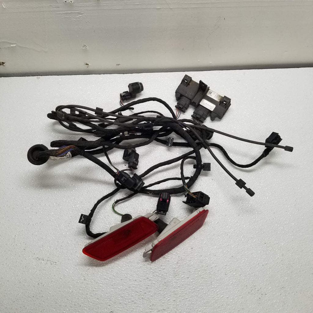 2012 2013 2014 Audi A7 Quattro Rear Bumper Complete Wire Harness OEM 4G8971085BN