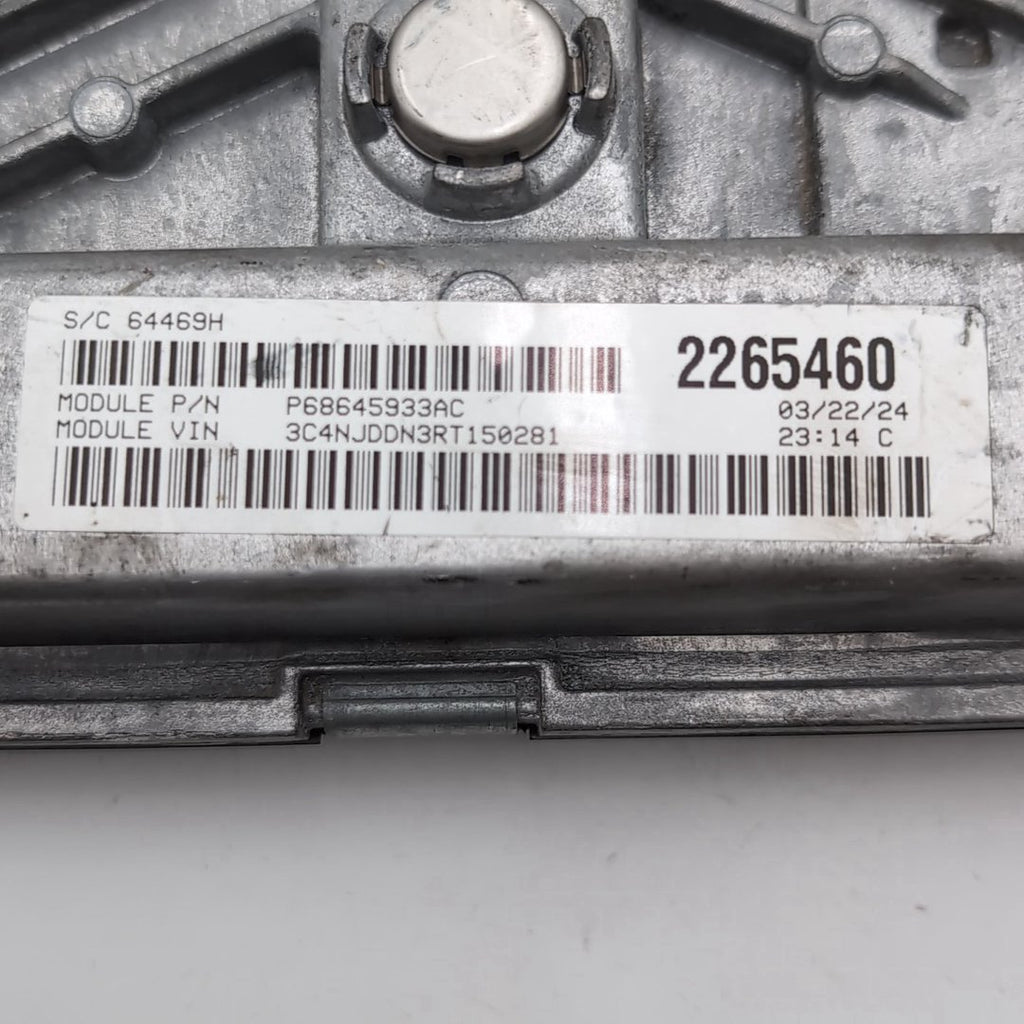 2023 2024 Jeep Compass 2.0L Engine Computer Control Module ECU 68493659AC