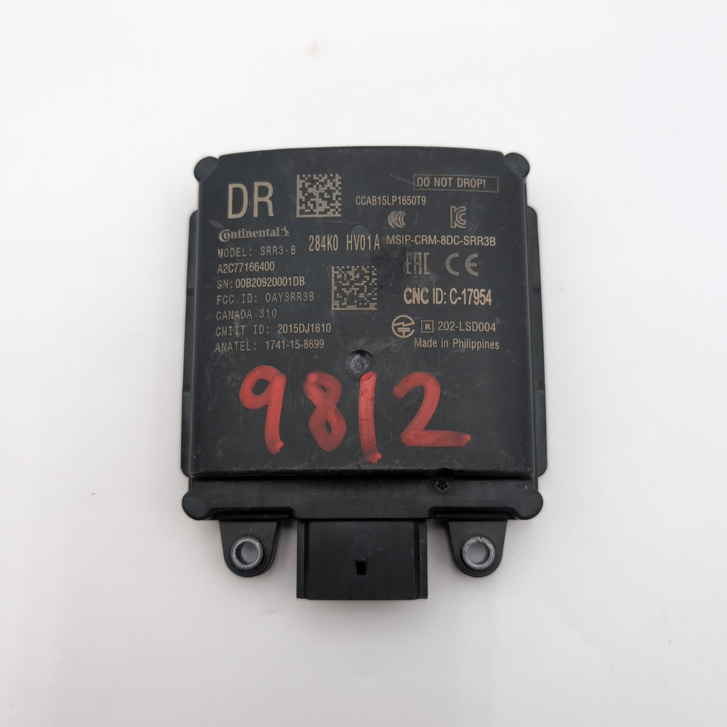 2019 - 2021 Nissan Qashqai Rogue Rear Right Blind Spot Radar Sensor 284K0HV01A