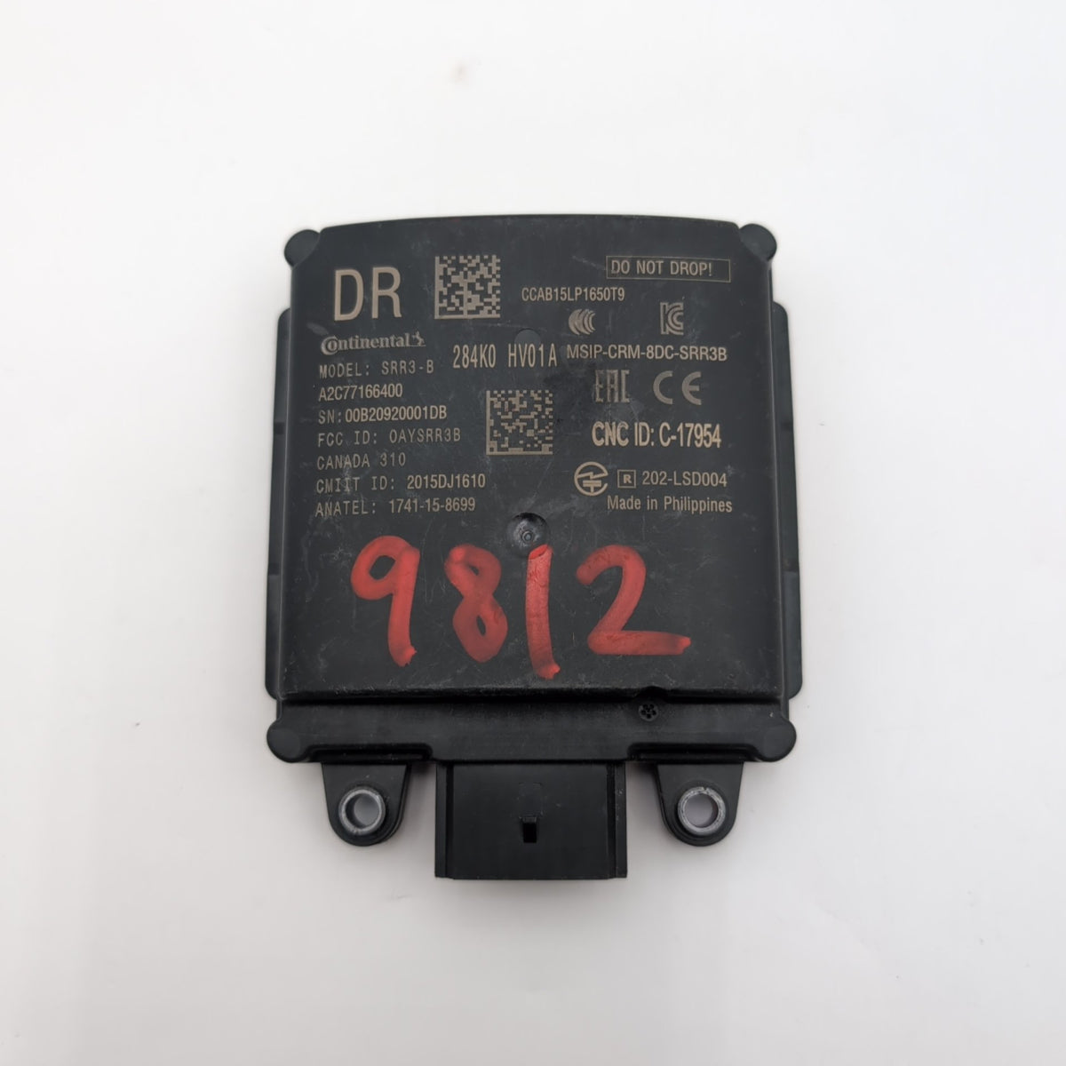 2019 - 2021 Nissan Qashqai Rogue Rear Right Blind Spot Radar Sensor 284K0HV01A