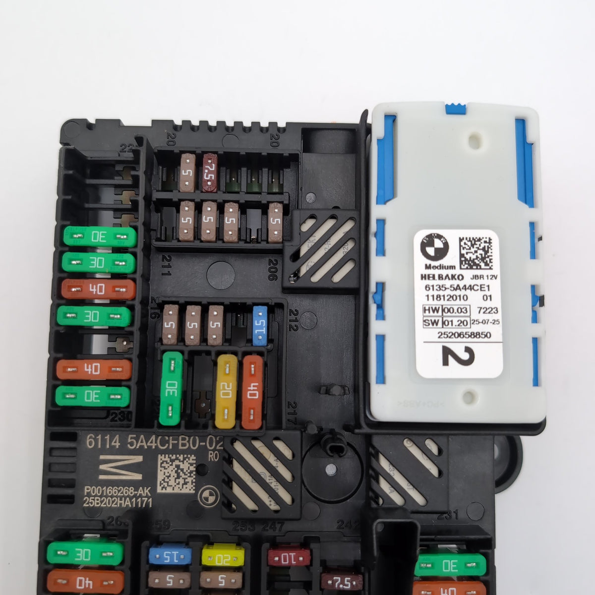 2022 - 2026 BMW 330i G20 G42 Rear Power Distribution Fuse Box 5A4CFB0