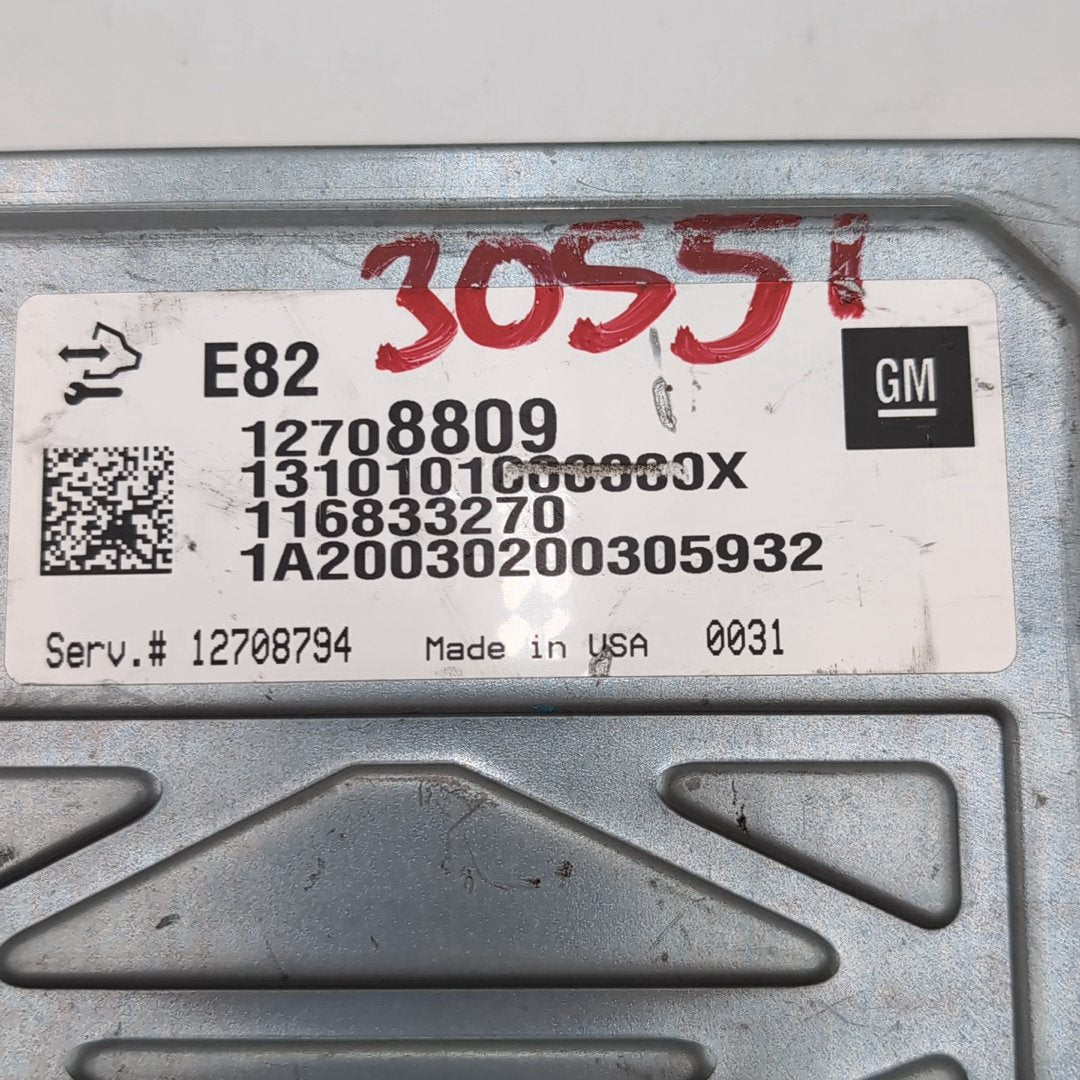 2020 Chevrolet Traverse Engine Computer Control Module E82 12708809