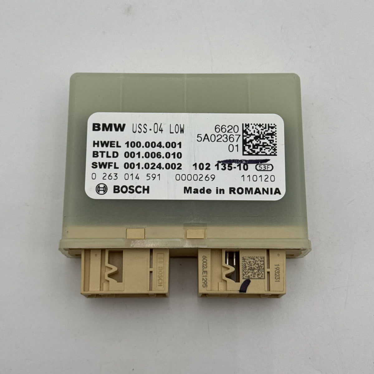 2019 - 2022 BMW G20 G30 G42 G22 G26 X3 X5 USS Ultra Sonic Parking Sensor Module