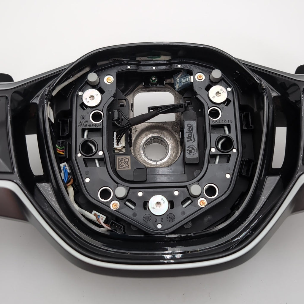 2025 BMW 530i 540i G60 Flat Bottom Steering Wheel Paddle Shifter OEM 5A42E32