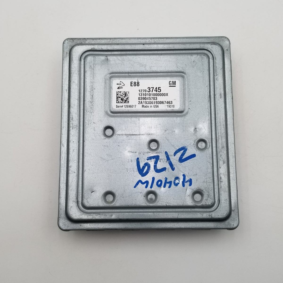 2020 CHEVROLET MALIBU Computer Brain Engine Control ECU ECM EBX 12703745